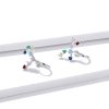 Aretes estilo Pandora Star Track - BSE457