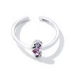 Anillo Abierto Exquisito Estilo Pandora con Caballito de Mar - SCR816