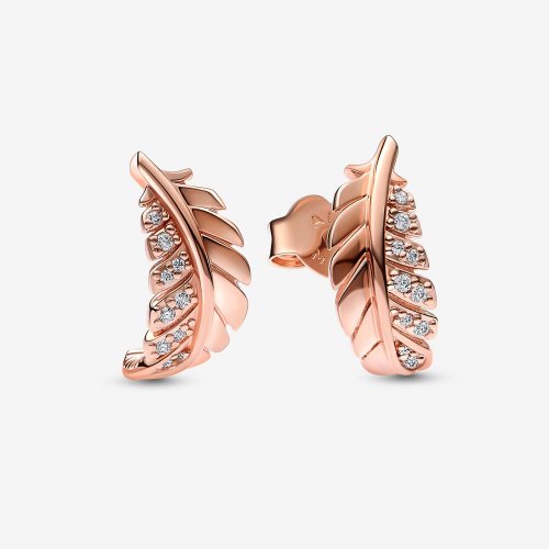 Pendientes de Pluma Curvados Flotantes PANDORA - 282574C01