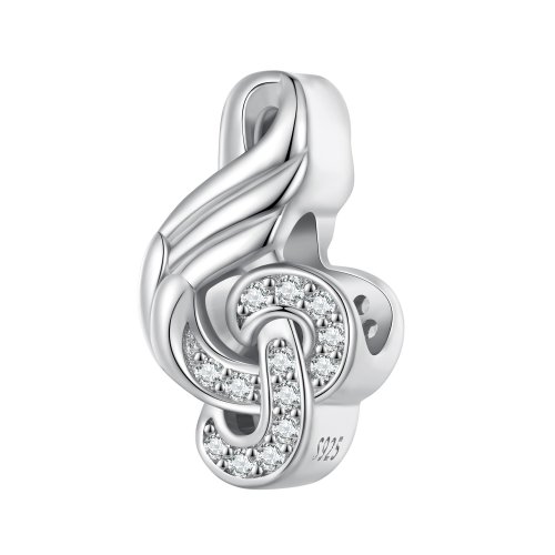Charm estilo Pandora en forma de nota - BSC811