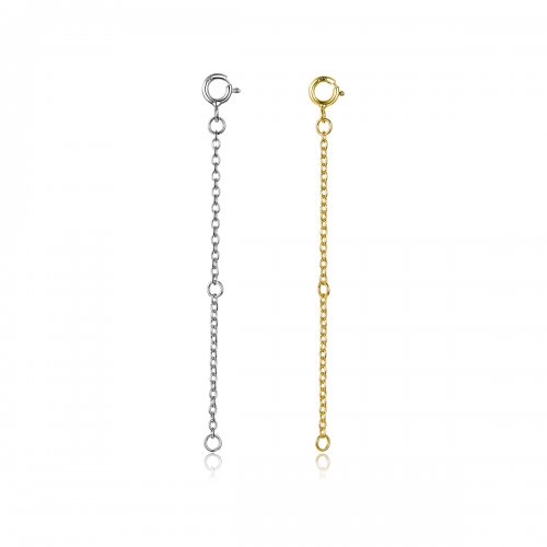 Collar con cadena de extensión estilo Pandora - Cadena de extensión SCA015-6B