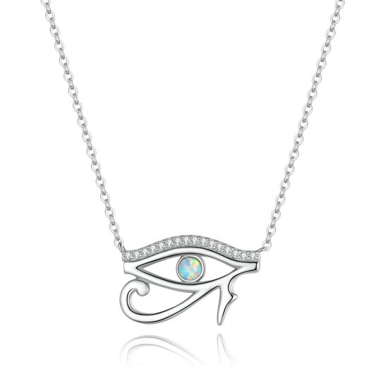 Collar estilo Pandora con el Ojo de Horus - BSN241 - Haga click en la imagen para cerrar