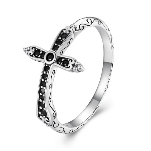 Anillo cruzado vintage estilo Pandora - SCR930 Anillo cruzado vintage estilo Pandora - SCR930