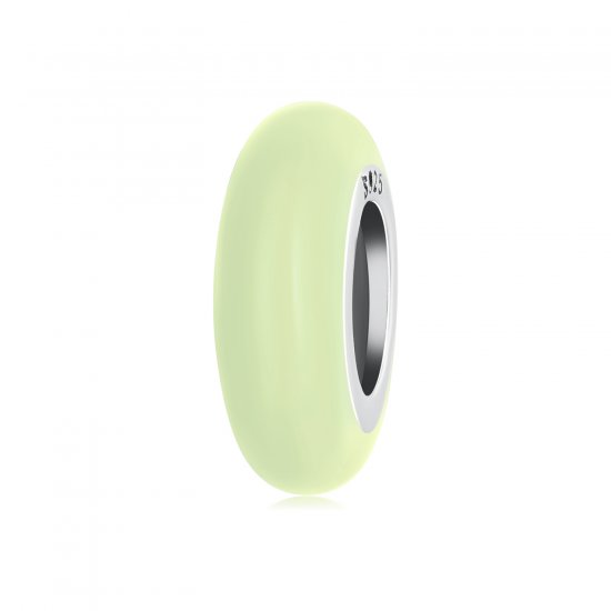 Abalorio Pandora de estilo espaciador de gel de sílice - SCC1450-LG - Haga click en la imagen para cerrar