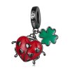 Pendiente de mariquita con estilo Pandora - SCC2411
