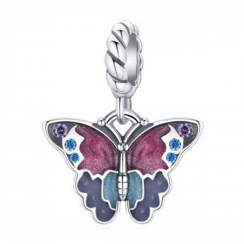Pandora Style Dream Mariposa Dangle - SCC1904
