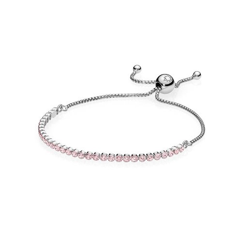 Pulsera Hilo Luminoso Rosa - PANDORA