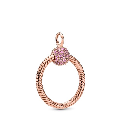Colgante Pandora Moments Small Pavé O - 389097C01