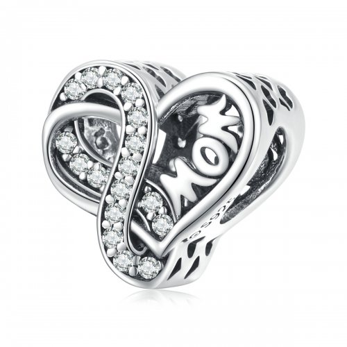 Charm estilo Pandora con símbolo de amor infinito - BSC516