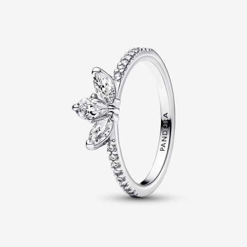 Anillo Pandora con racimo de herbario brillante - 192392C01