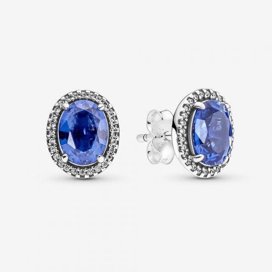 Pendientes de botón PANDORA Sparkling Statement Halo - 290040C01 - Haga click en la imagen para cerrar