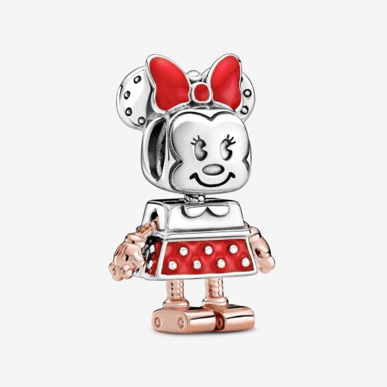 PANDORA Disney Minnie Mouse Robot Charm - 789090C01 - Haga click en la imagen para cerrar