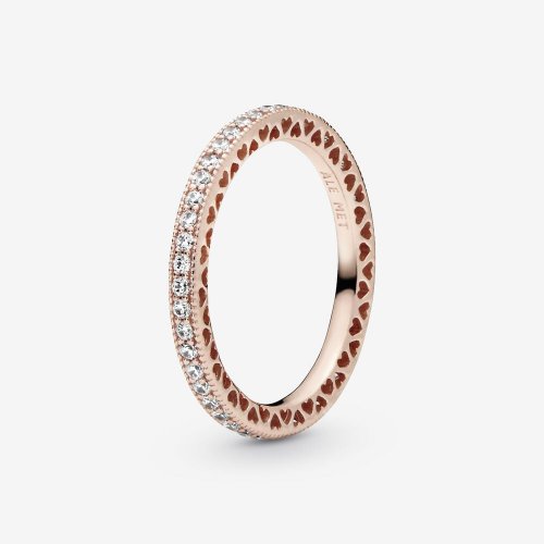 Anillo Pandora Corazones - 180963CZ