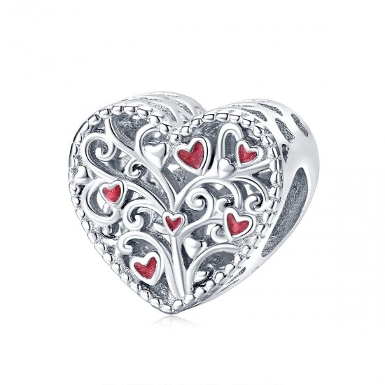 Charm de Plata al estilo de Pandora con Árbol de la Vida - BSC279 - Haga click en la imagen para cerrar