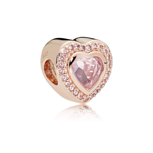 Charm en PANDORA Rose Amor Brillante