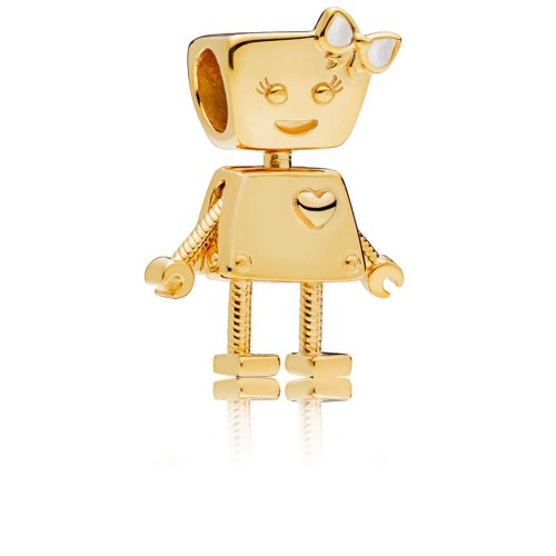 Charm en PANDORA Shine Bella Bot - 767141EN23