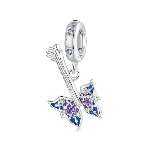 Colgante de mariposa estilo Pandora - SCC2764
