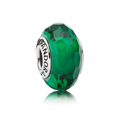 Charm Forestal cristal facetado verde 791619 Charms PANDORA