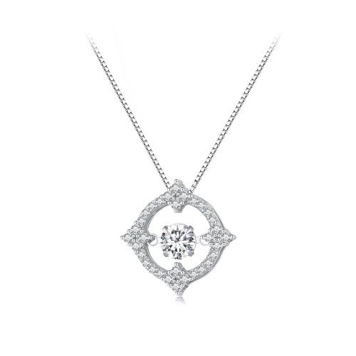 Collar estilo Pandora con incrustaciones - MSN014