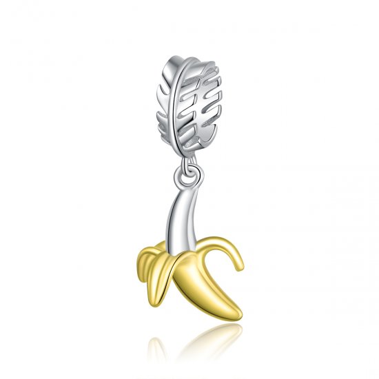 Estilo Pandora Delicioso Colgante de Plátano - SCC1592 - Haga click en la imagen para cerrar