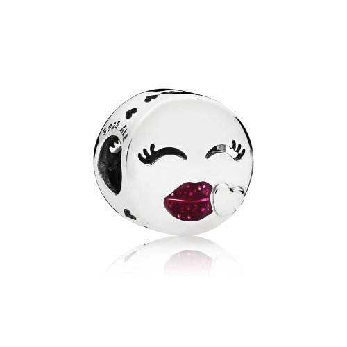 Charm en plata de ley Beso - PANDORA