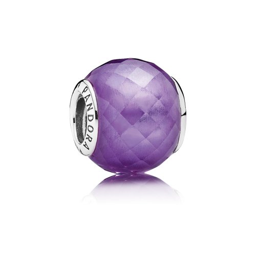Charm pequeño facetado morado - PANDORA