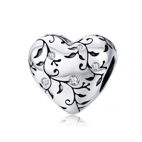 Charm estilo Pandora plateado con diseños retro - SCC1323 - Haga click en la imagen para cerrar