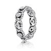 Silver ring with cubic zirconia - PANDORA