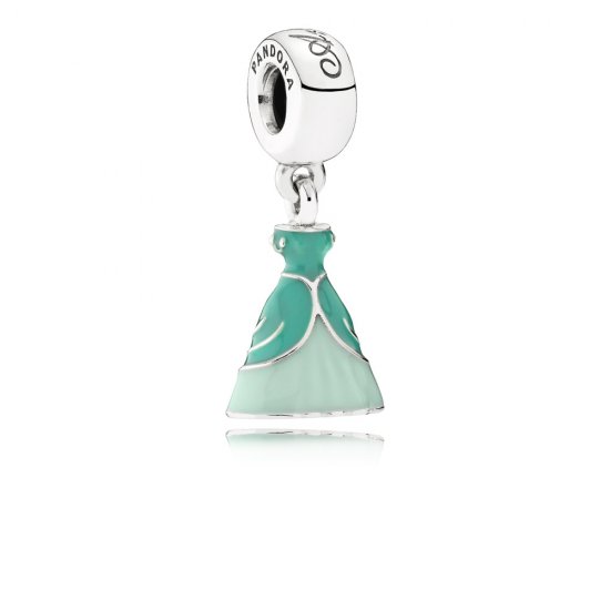 Charm colgante en plata de ley Vestido de Ariel - PANDORA - Haga click en la imagen para cerrar