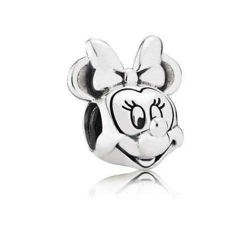 Charm en plata de ley Retrato Minnie - PANDORA