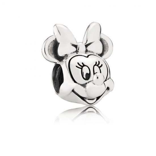 Charm en plata de ley Retrato Minnie - PANDORA - Haga click en la imagen para cerrar