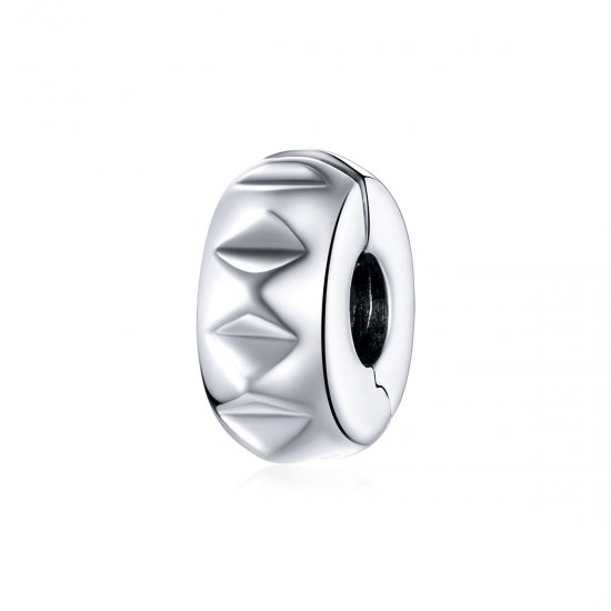 Clip de Remache de Plata Estilo Pandora - SCC1780 - Haga click en la imagen para cerrar