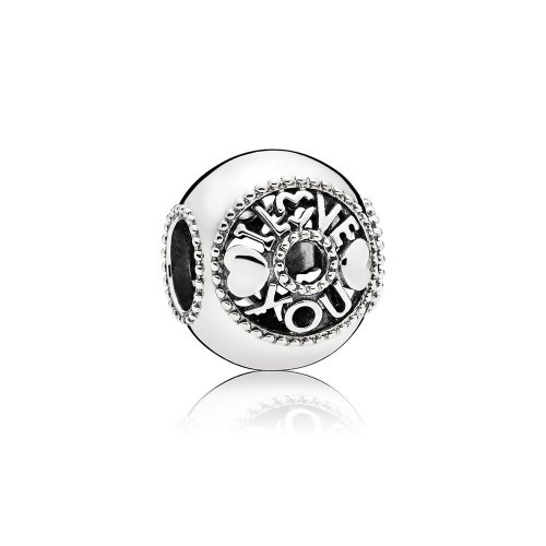 Charm en plata de ley Hablar de Amor - PANDORA