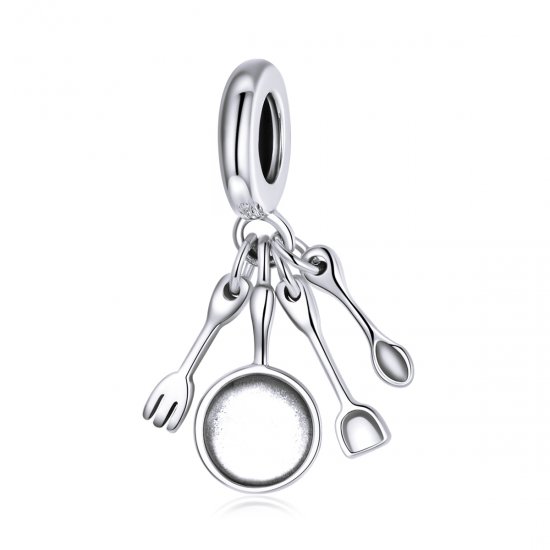 Dije de juego de cocina estilo Pandora - SCC1888 - Haga click en la imagen para cerrar