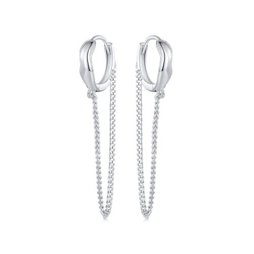 Pendientes colgantes estilo Pandora con atrapasueños dorados - SCE713-B