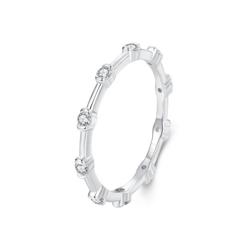 Anillo sencillo pequeño exquisito estilo PANDORA - BSR576