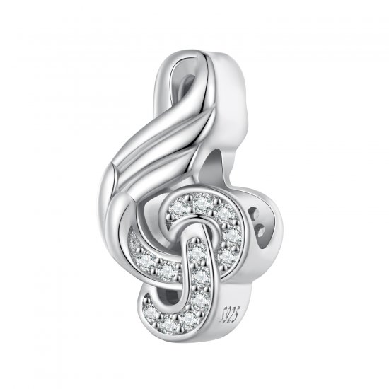 Charm estilo Pandora en forma de nota - BSC811 - Haga click en la imagen para cerrar