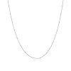 Collar de cadena básica con pequeñas bolas de plata de estilo Pandora - SCN391