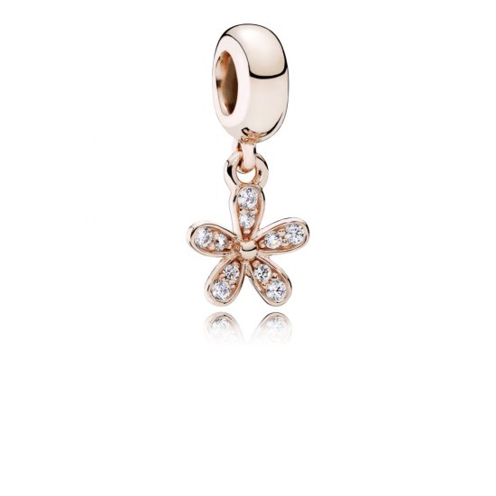 Charm colgante PANDORA Rose Margarita Brillante - Haga click en la imagen para cerrar