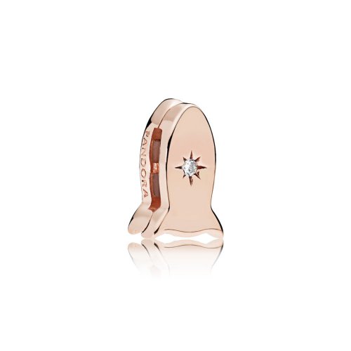 Charm Reflexions en PANDORA Rose Cohete - 787566CZ