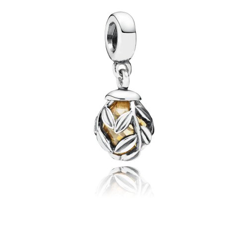 Charm colgante Hoja de Laurel de Oro - PANDORA