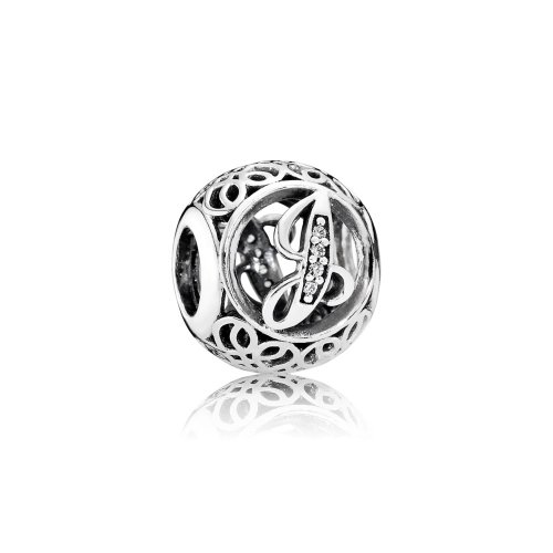 Charm Vintage J - PANDORA