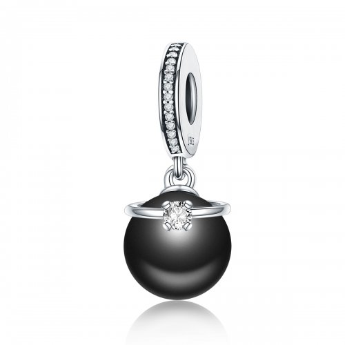 Estilo Pandora Plata Prestigio Perlas Colgante - SCC572 Estilo Pandora Plata Prestigio Perlas Colgante - SCC572