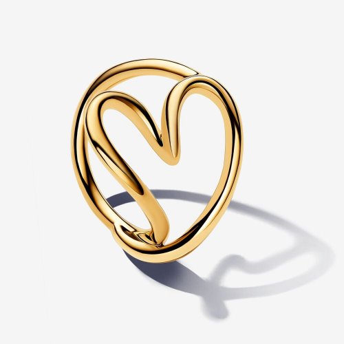 Anillo Pandora Corazón Forma Orgánica - 163288C00