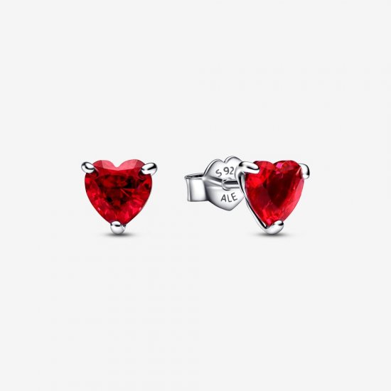 Pendientes de corazón rojo PANDORA - 292549C01 - Haga click en la imagen para cerrar