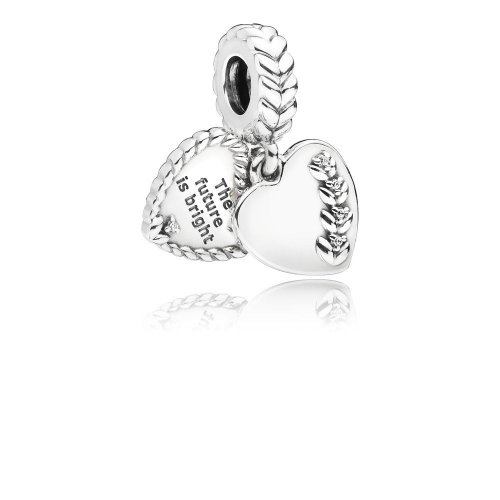 Charm colgante en plata de ley Semillas Brillantes - PANDORA