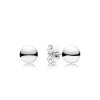 Pendientes PANDORA en plata de ley Cuentas Clásicas - 297568