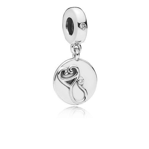 Charm colgante en plata de ley Estetoscopio PANDORA