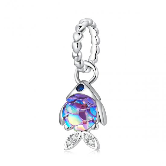 Pez Colgante de Estilo Pandora - SCC2033 - Haga click en la imagen para cerrar
