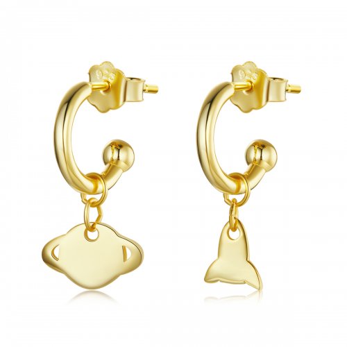 Pendientes colgantes de estilo Pandora - SCE1188-B